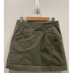 Armani Exchange Olive Mini Skirt Size 4